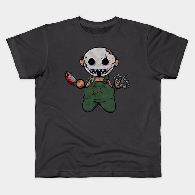 Dead By Daylight: Trapper Kids T-Shirt by V.A. Fox Designs